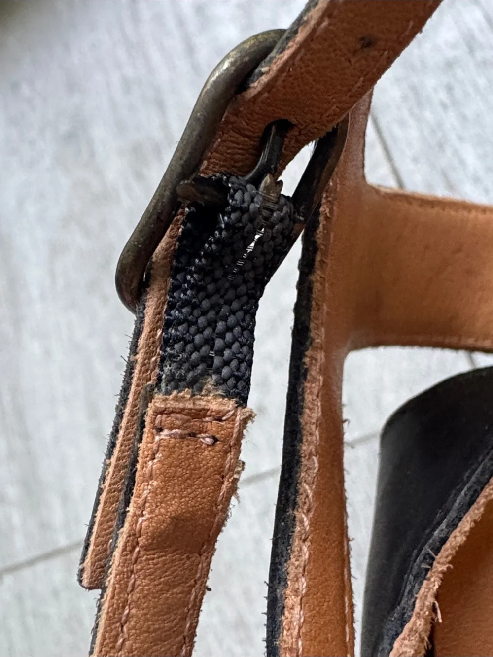 Chie Mihara Black Leather Strappy High Heel Sandals size 6.5